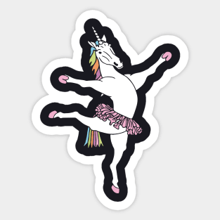 Tht Dance Unicorn T Shirts Sticker